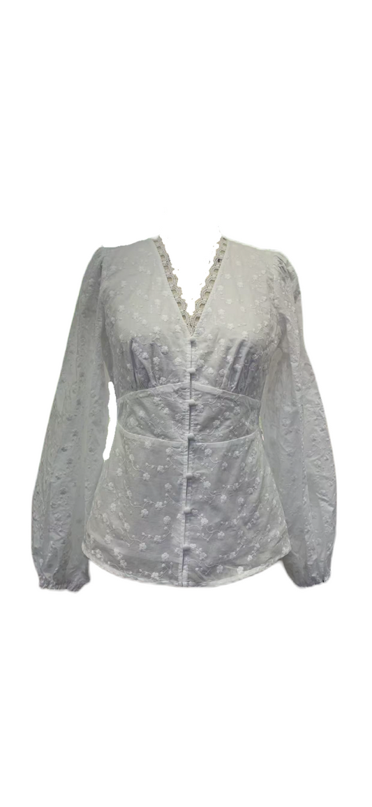 THERESE COTTON BLUSE