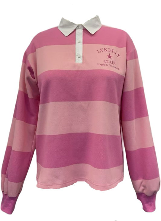 HOPE RUGBY SHIRT - pink/pink