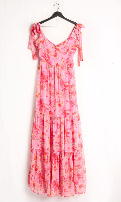 ANDREA MAXI DRESS - Pink